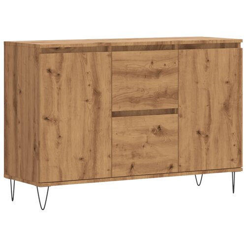 vidaXL Komoda artisan hrast 104x35x70 cm inženirski les, (21780075) Cene