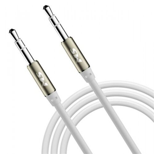 MS Industrial cc cable 3.5mm > 3.5mm, 2m, srebrni Cene