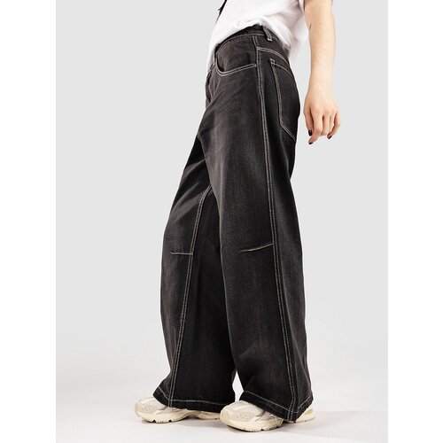 Empyre Extent LR Wide Leg Kavbojke black marble Slike
