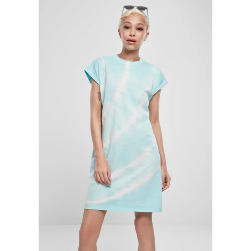 Urban Classics Women's Tie Dye Dress Blue