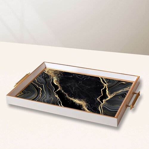 Aberto Design Poslužavnik TPB10018 50 x 29 x 3.5 cm, Šareni Cene
