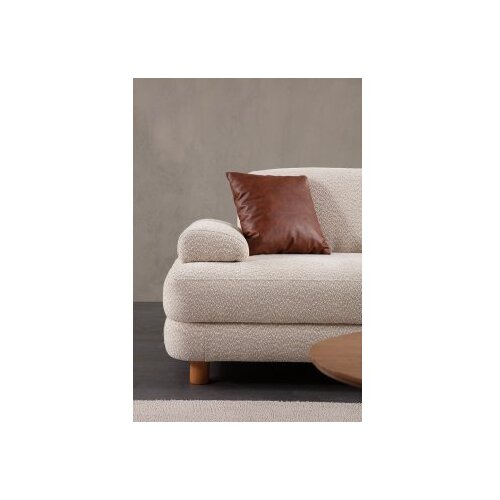 Atelier Del Sofa Ugaona sofa na razvlačenje Nice, 165x75x315 cm, Krem Slike