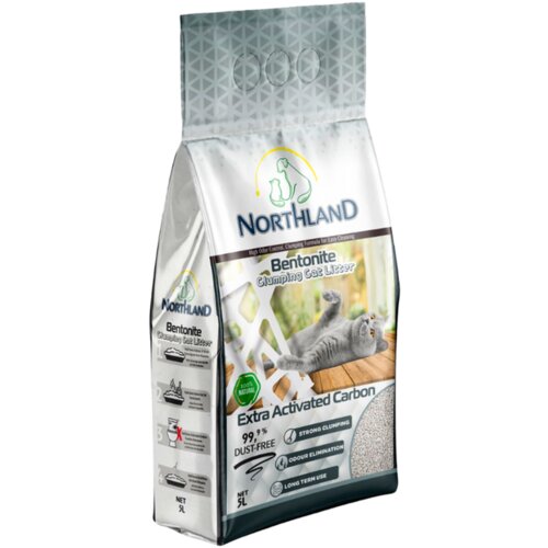  NORTHLAND posip za mačke sa Carbonom 5L Cene