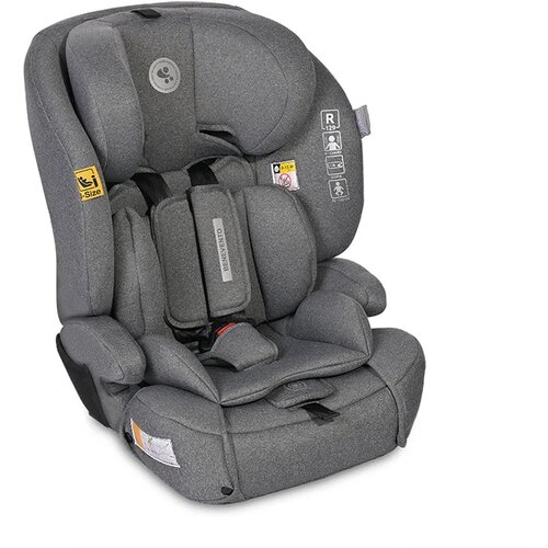 Lorelli Auto Sedi&amp;scaron;te Benevento Isofix (76-150Cm) - Grey Slike