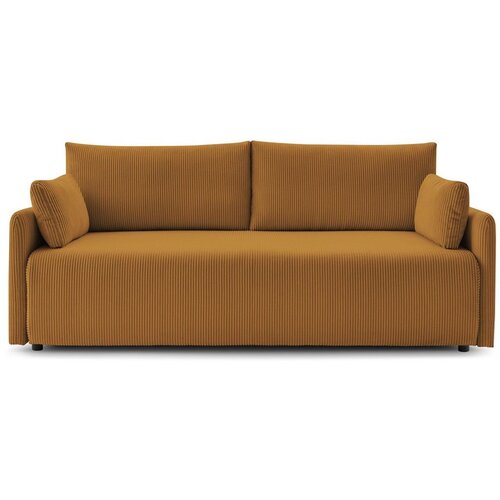 Bobochic Paris Senf žuta sklopiva sofa od samta 211 cm Marcel &amp;ndash; Slike