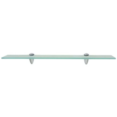  Zidne police 2 kom staklene 60 x 10 cm 8 mm Slike