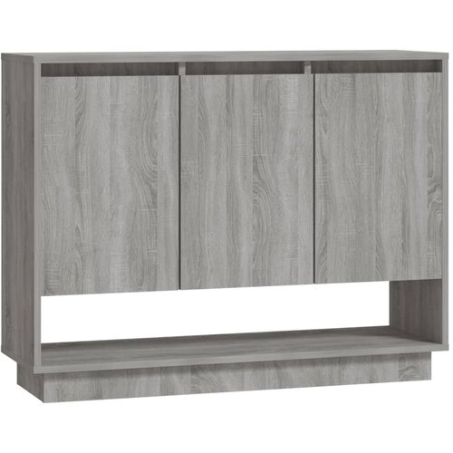 Maison Chic Komoda - Predalnik siva sonoma 97x31x75 cm iverna plošča, (21716879) Cene