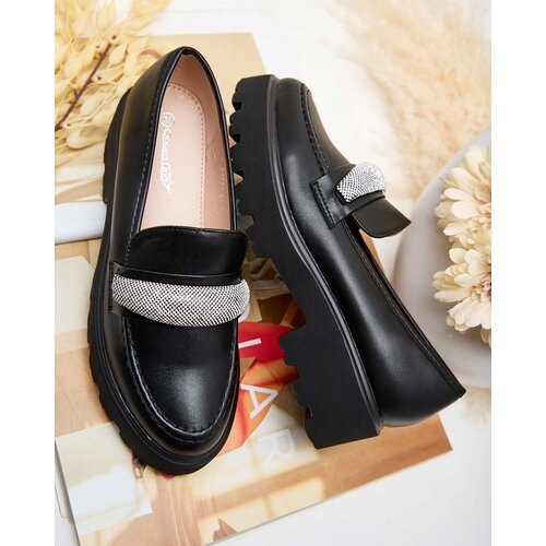 Resti Women's moccasins with zircons Emerne Cene