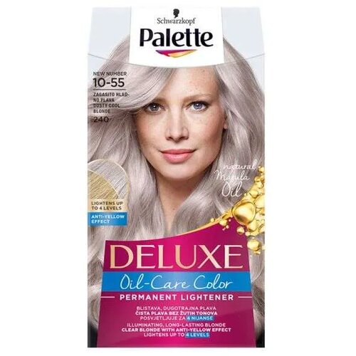 Palette Pallette Deluxe Boja za kosu 240, Zagasito, Hladno Plava Slike