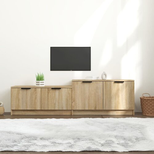 Furnova TV omarica sonoma hrast 158,5x36x45 cm konstruiran les, (21924860) Cene