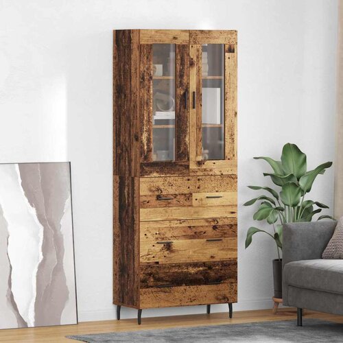  Highboard 2 kom. Staro drvo 69,5 x 34 x 180 cm Cijene