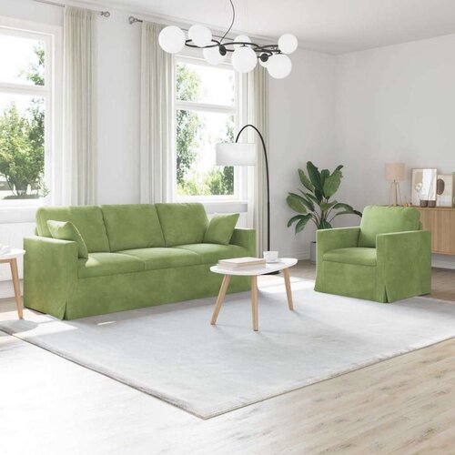 SOFA 2 pcs Svijetlo zelena Cijene