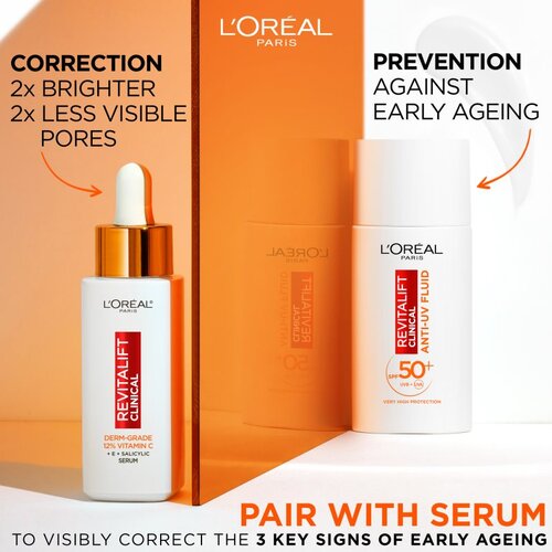 L&amp;acute;Or&amp;eacute;al Paris Revitalift Clinical serum za lice s vitaminom C 30 ml Slike