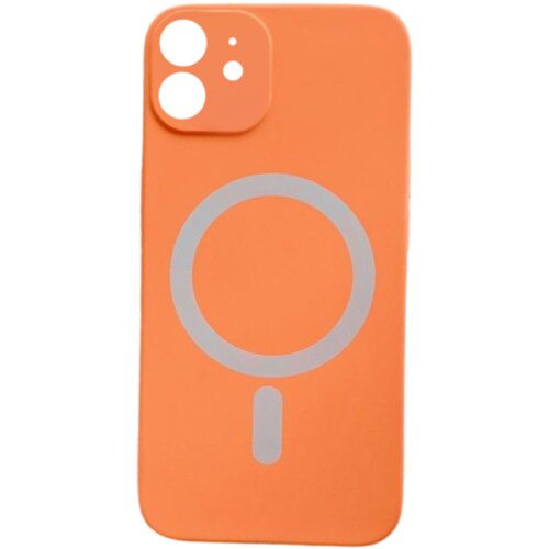  Silikonska futrola Magnetic za iPhone 12, Narandžasta Cene