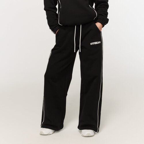 GymBeam Women&lsquo;s Varsity Sweatpants Black Cene