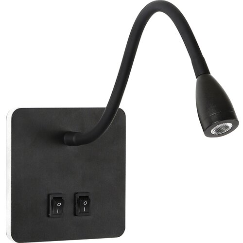  Brilagi - LED fleksibilna zidna lampa MAYA Double LED/4W/230V + LED/3W crna Slike