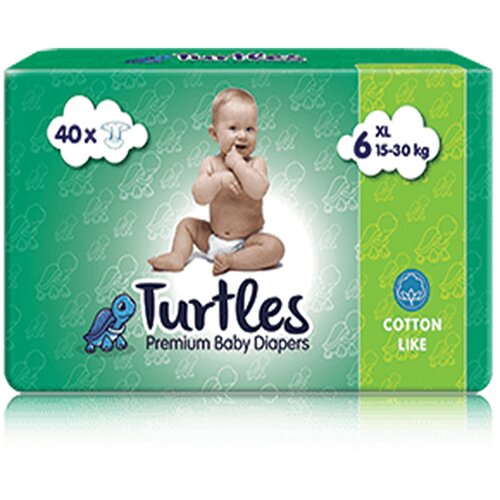 Turtles baby pelene za bebe xl 6 Cene