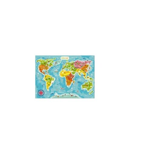 Dodo Puzzle Map Of The World 104/300123 Slike