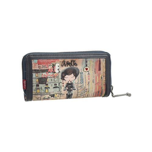 Sany Bags Novčanik - Anekke City Art, 18x10x3 cm Slike