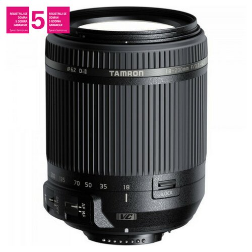 Tamron 18-200mm f/3.5-6.3 Di II VC za Nikon objektiv Slike