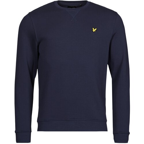 Lyle & Scott Puloverji Crew Neck Sweatshirt Modra Cene