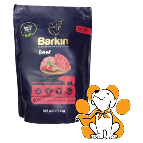 Barkin High Premium Beef 2kg, Hrana Sa Govedinom Za Odrasle Pse Cene