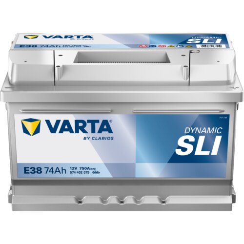 Varta Akumulator Dynamic SLI, 12 V, 74 Ah, 750A, E38 Cene
