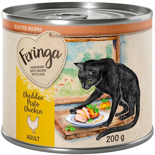 Feringa Ekonomično pakiranje Selected Recipes 24 x 200 g - Piletina s čedarom i pestom Slike
