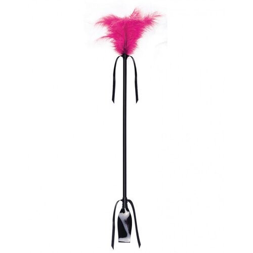 SecretPlay Duster and Riding Crop Black-Fuchsia Cijene