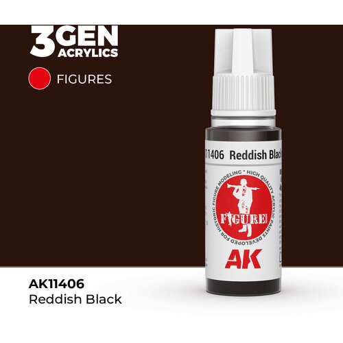 AK Interactive Reddish Black 17ml - 3rd Gen Akrilna Boja AK11406 Cene