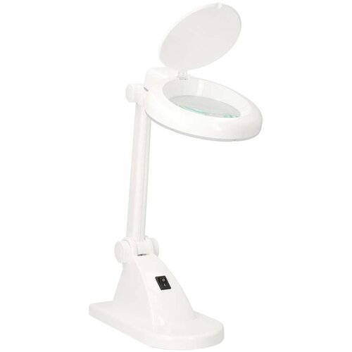 Nedis MAGLE1WT - LED stona lampa sa lupom LED/6W/230V bela Cene