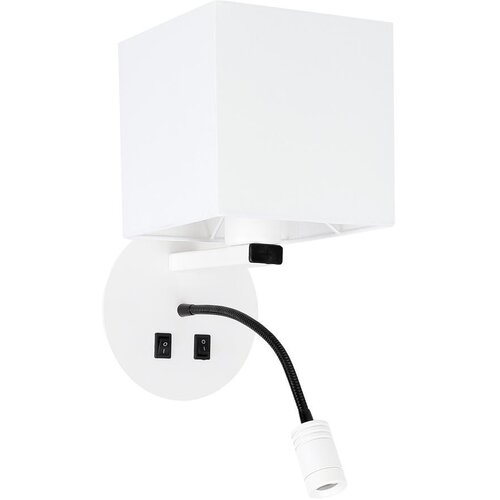  Zidna lampa Magnum 1, 1x40W, E27+3W, LED Slike