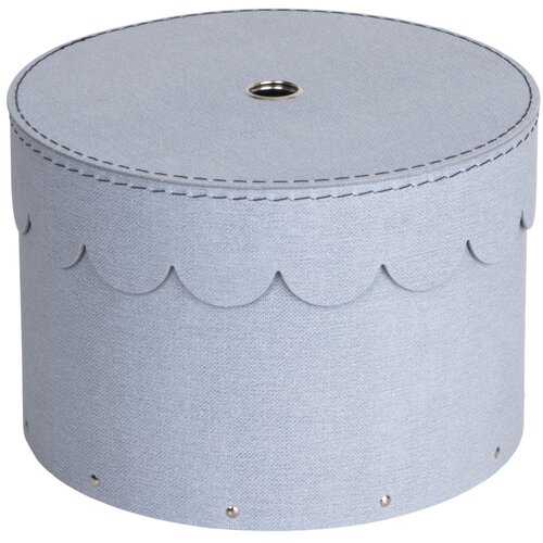 Bigso Box of Sweden Svijetlo sive kartonske kutije za pohranu u setu 2 kom s poklopcem &amp;oslash; 26x17,5 cm Wilma &amp;ndash; Slike