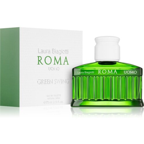 Laura Biagiotti Roma Uomo Green Swing toaletna voda 75 ml za mo&amp;scaron;ke Slike