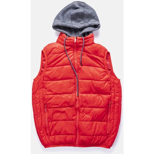 Gemre Red vest with a tracksuit hood Avar Cene