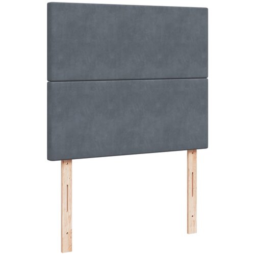  Krevet box spring s madracem tamnosivi 120 x 190 cm bar&amp;scaron;un Slike