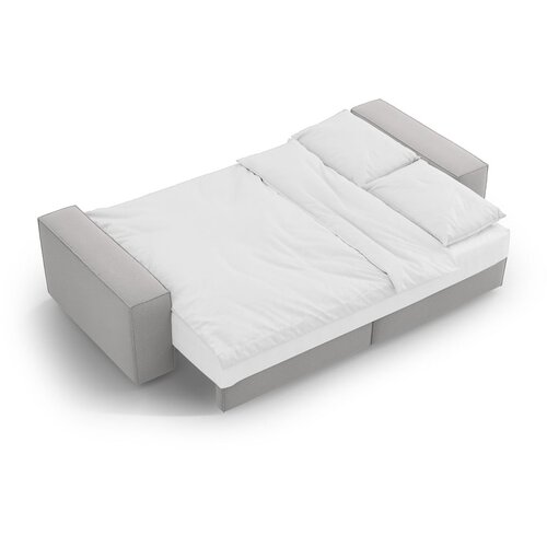 Micadoni Svetlo siva raztegljiva sedežna garnitura 247 cm Jodie &amp;ndash; Home Slike