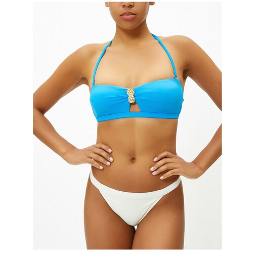 Koton women's blue bikini top Slike