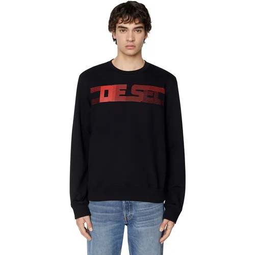 Diesel Sweatshirt - S-GINN-E3 SWEAT-SHIRT black