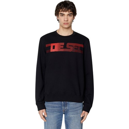 Diesel Sweatshirt - S-GINN-E3 SWEAT-SHIRT black Slike