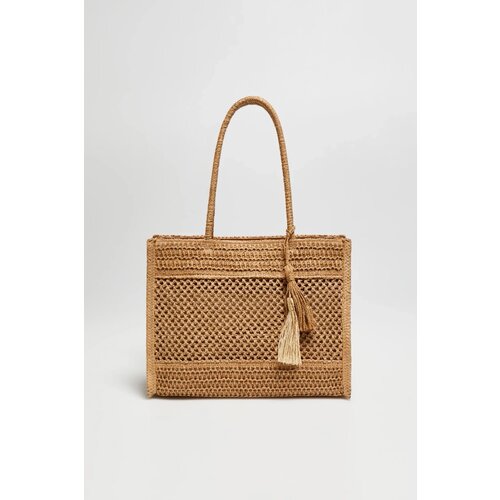 Marisse Beige Beach Bag Cijene