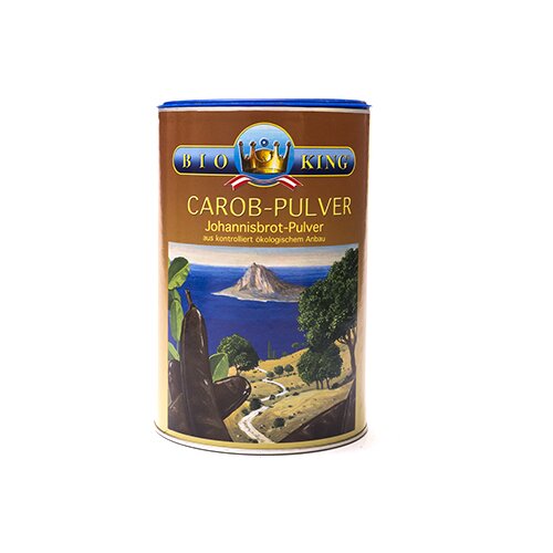 BioKing Carob Pulver Bio Cene