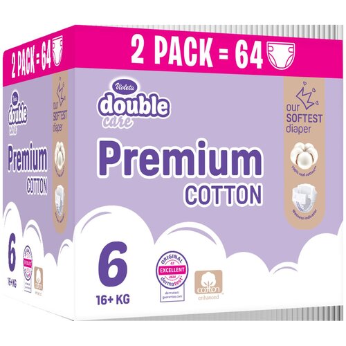 Violeta Pelene premium cotton MAXI pack BOX +6 64/1 Slike