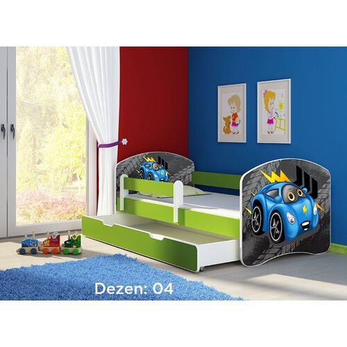 ACMA Krevet za decu Green sa fiokom 140x70 2 04 Cene