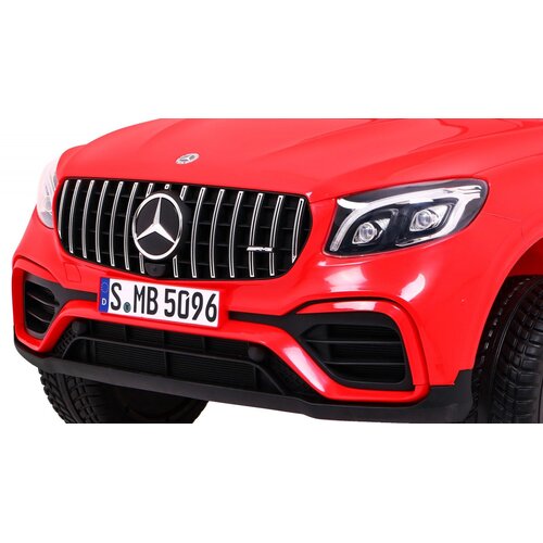 Licencirani auto na akumulator Mercedes GLC 63S - dvosjed - crveni Slike