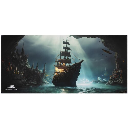 White Shark baracuda bgmp 02 ghostship mouse pad Cene