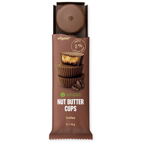 Vilgain Bio Nussbutter-Cups - Kava i maslac od kikirikija Cijene