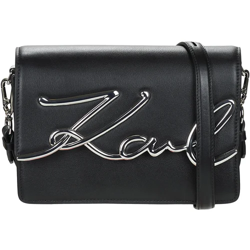 Karl Lagerfeld K/SIGNATURE MD SHOULDERBAG Crna