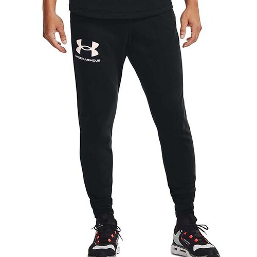 Under Armour Mo&amp;scaron;ke hlače HLAČE RIVAL TERRY JOGGER Črna Slike