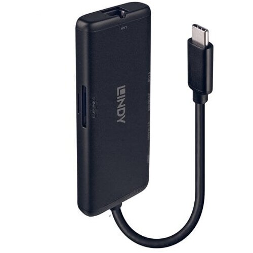 Lindy DST-Mini USB-C Laptop Mini Docking Station with 4K Support and 100W Pass-Through Charging Cijene